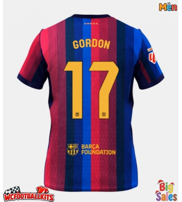 Barcelona Anthony Gordon #17 Replica Home Stadium Shirt 2026-27 Short Sleeve